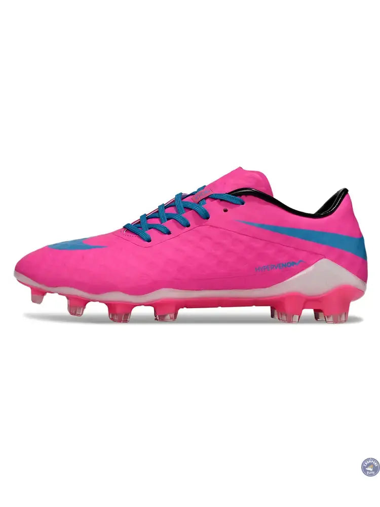 New Hypervenom Phantom 1 FG - Rose/Bleu