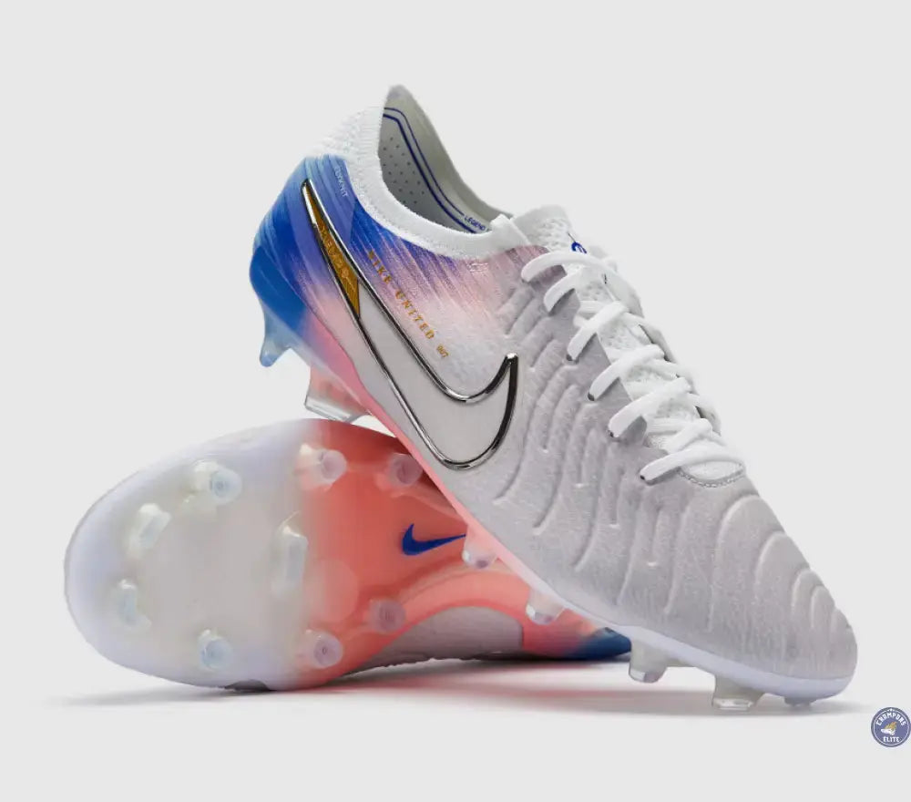 Nike Tiempo Legend 10 Elite FG United - Gris/Bleu