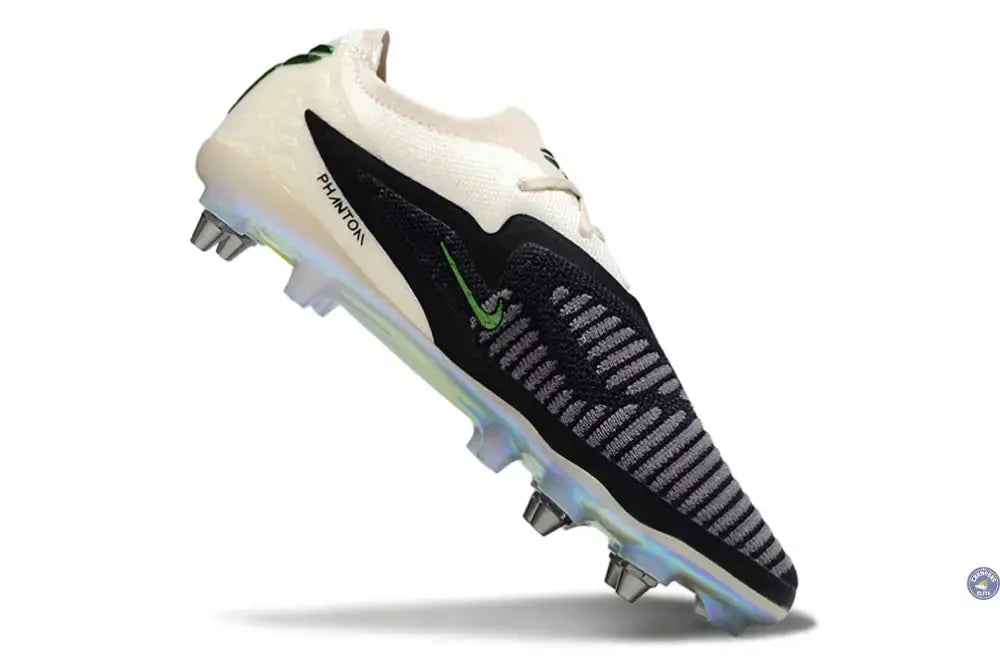 Phantom 6 Elite Low Cut SG Black Mamba - Blanc/Noir/Vert ÉDITION LIMITÉE