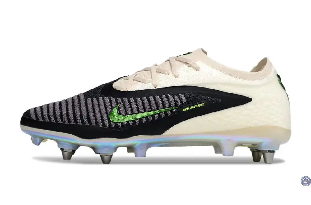 Phantom 6 Elite Low Cut SG Black Mamba - Blanc/Noir/Vert ÉDITION LIMITÉE