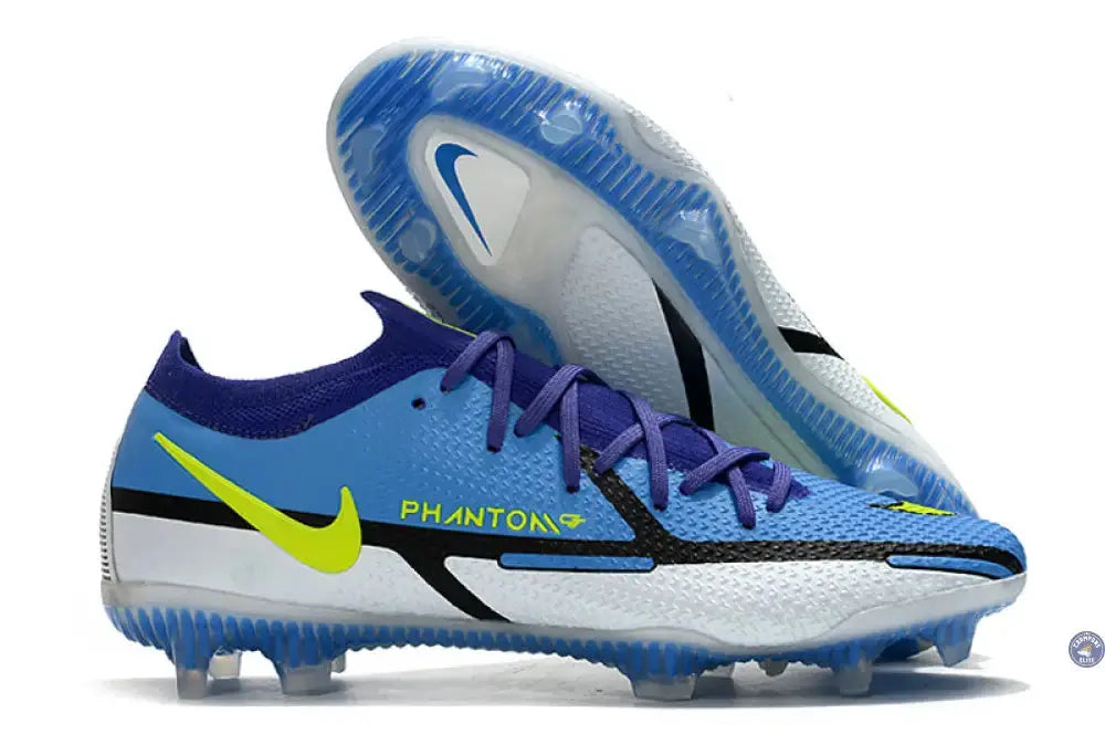 Phantom GT 2 Elite FG Recharge - Bleu/Jaune Fluo/Gris/Bleu