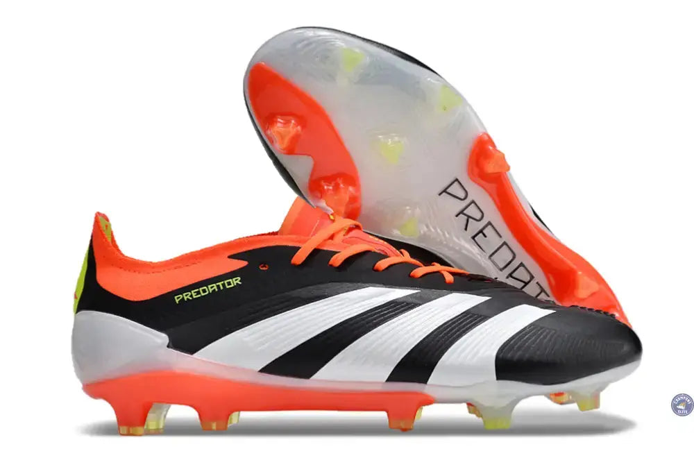 Predator 24.1 Elite FG Solar Energy - Noir/Blanc/Rouge