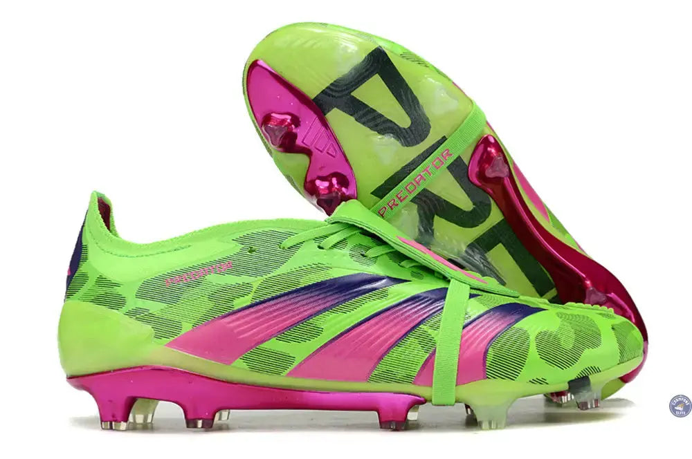 Predator 24 Elite Fold-over Tongue FG Generation Pred - Vert/Rose/Lucid Lemon ÉDITION LIMITÉE