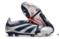 Predator 24 Elite Fold-over Tongue FG Roteiro - Argenté/Bleu marine/Rouge ÉDITION LIMITÉE