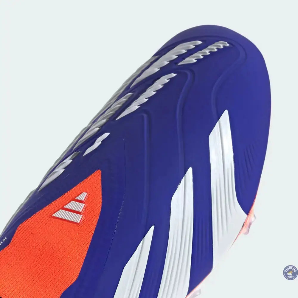 Predator 24 Elite Laceless FG Predstrike  - Advancement - Bleu/Blanc/Rouge