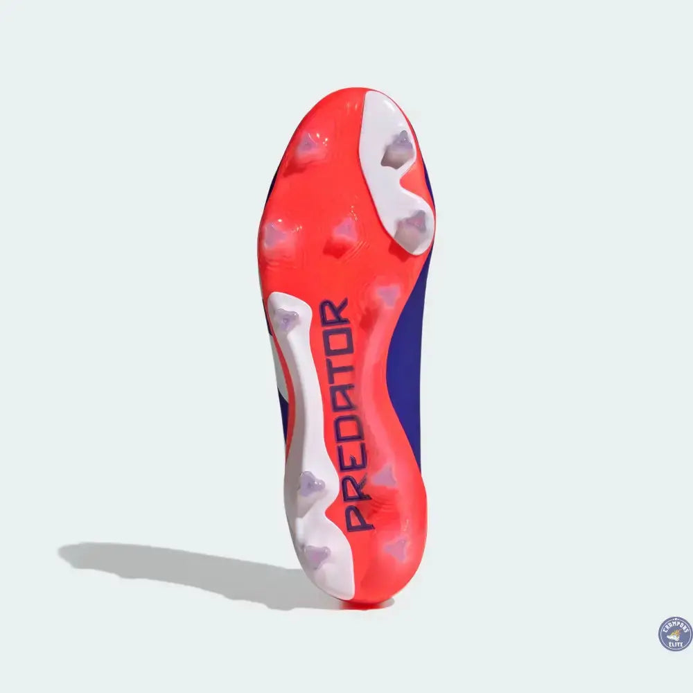 Predator 24 Elite Laceless FG Predstrike  - Advancement - Bleu/Blanc/Rouge