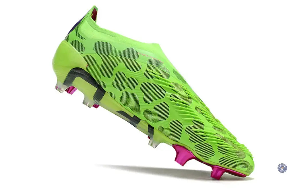 Predator 24 Elite Laceless FG Predstrike  - Generation Pred - Vert/Rose/Lucid Lemon ÉDITION LIMITÉE