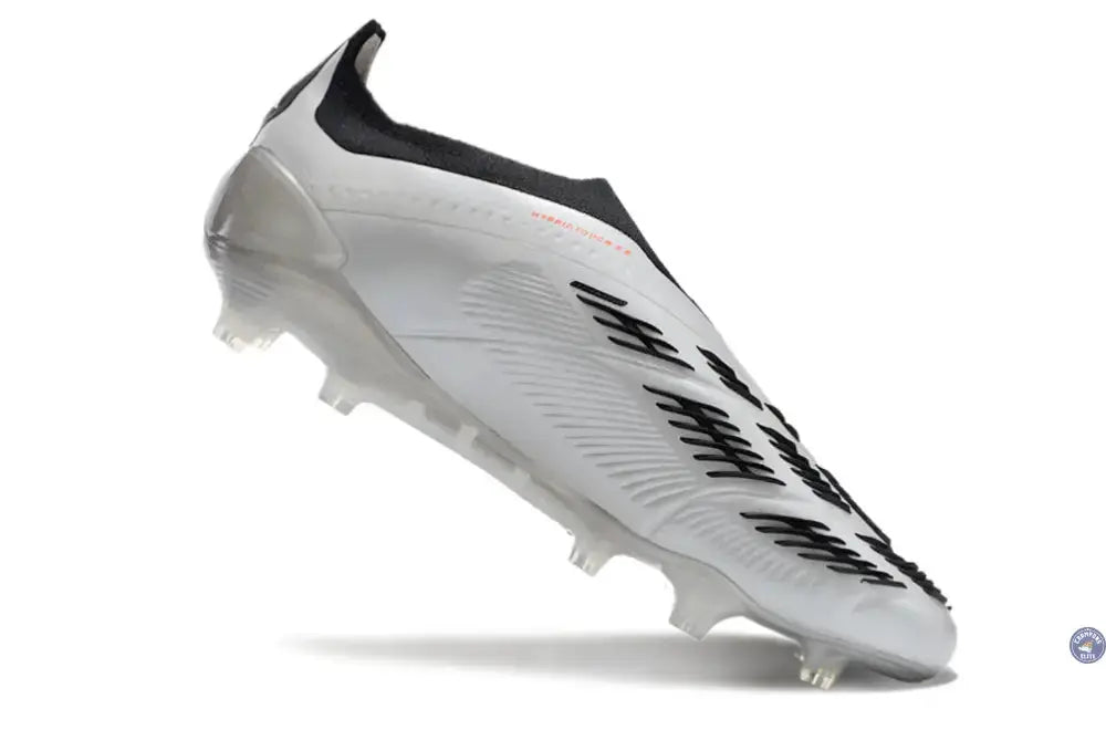 Predator 24 Elite Laceless FG Predstrike  - Gris/Noir