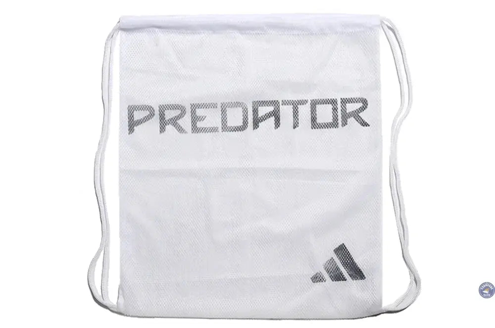 Predator 24 Elite Laceless FG Predstrike - Pearlized - Blanc