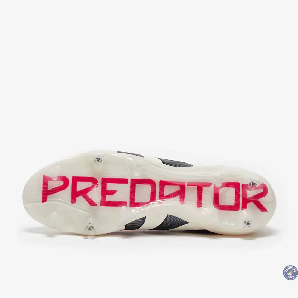 Predator 25.1 Elite FG Champagne - Blanc/Noir/Pure Ruby
