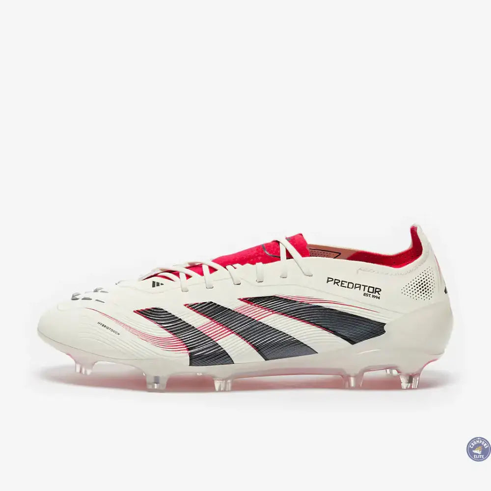 Predator 25.1 Elite FG Champagne - Blanc/Noir/Pure Ruby