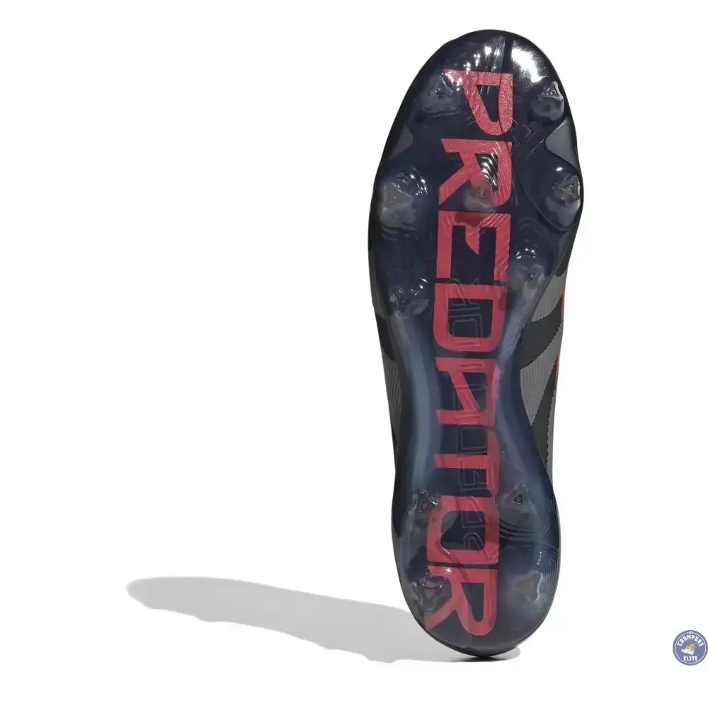 Predator 25.1 Elite FG Stealth Victory - Noir/Gris/Lucid Red