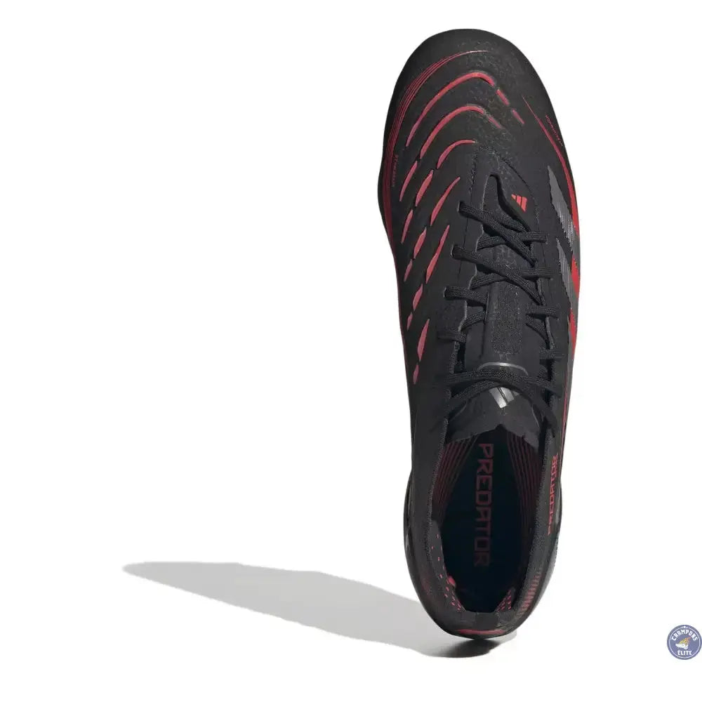 Predator 25.1 Elite FG Stealth Victory - Noir/Gris/Lucid Red