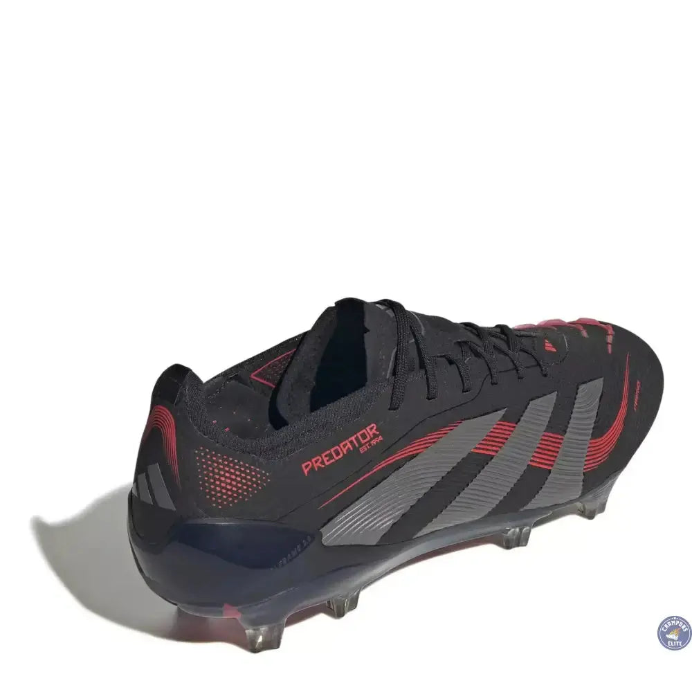 Predator 25.1 Elite FG Stealth Victory - Noir/Gris/Lucid Red