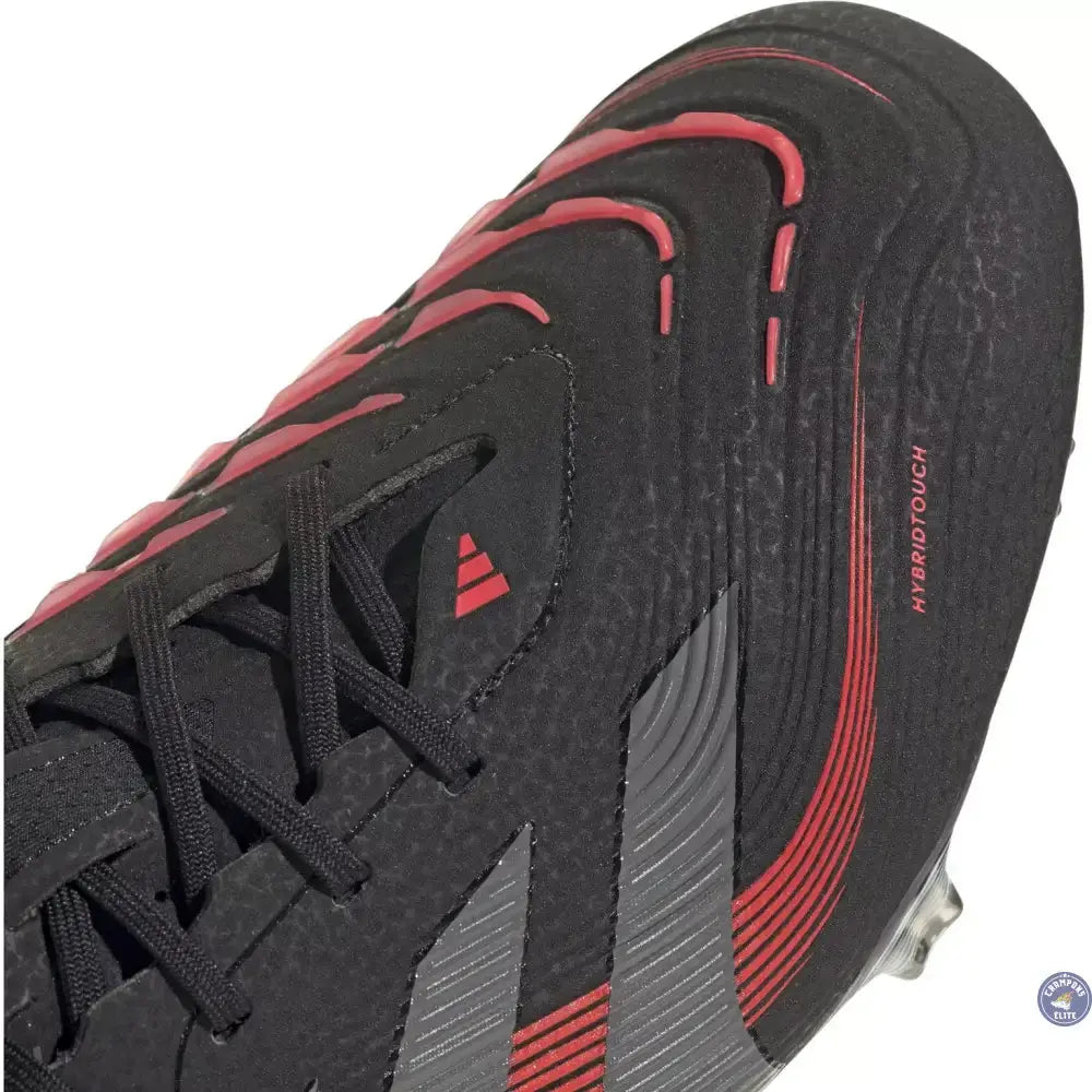Predator 25.1 Elite FG Stealth Victory - Noir/Gris/Lucid Red