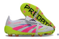 Predator 25 Celestial Victory Elite Fold-over Tongue FG Blanc/Jaune/Rose