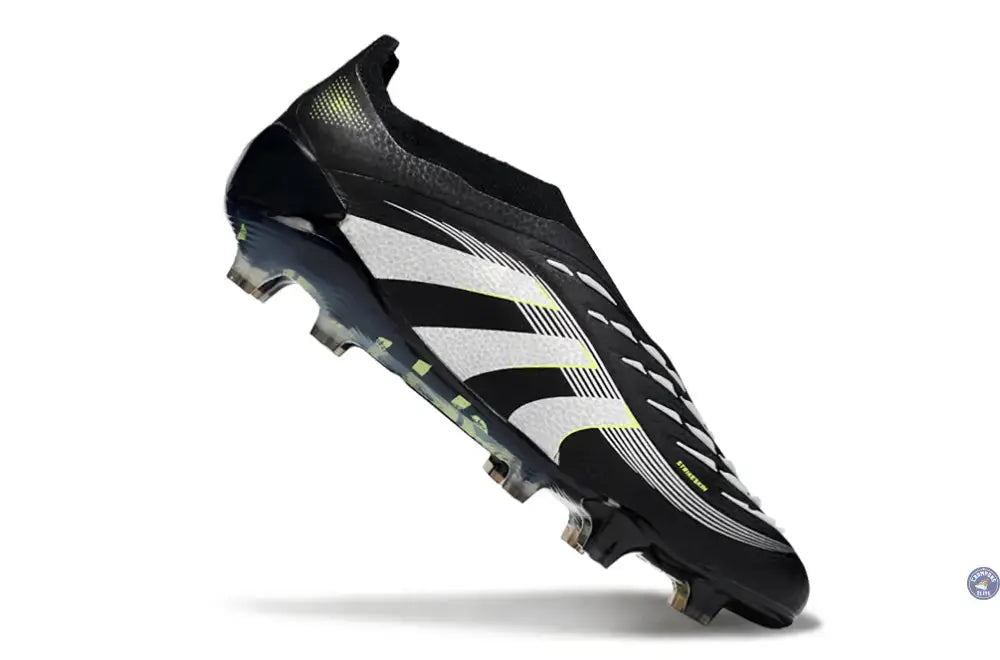 Predator 25 Elite Laceless FG - Electric Stealth - Noir/Gris/Vert