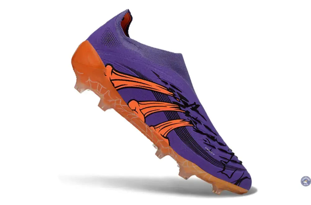 Predator 25 Laceless FG Spéciale Halloween - Violet/Orange/Noir