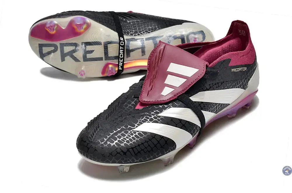 Predator 30 Elite Foldover Tongue FG '30th Anniversary' - Noir/Bordeaux/Blanc
