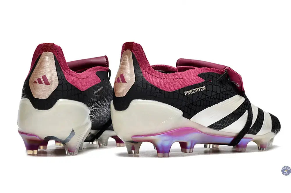 Predator 30 Elite Foldover Tongue FG '30th Anniversary' - Noir/Bordeaux/Blanc