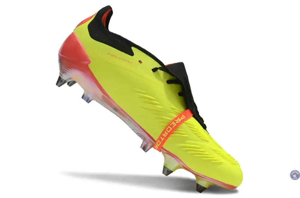 Predator Elite Fold-over Tongue SG Energy Citrus - Jaune/Noir/Rouge
