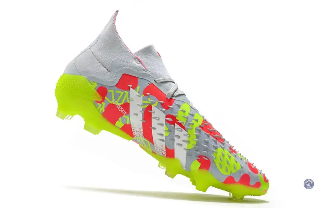 Predator Freak .1 FG - Blanc/Rouge/Jaune Fluo