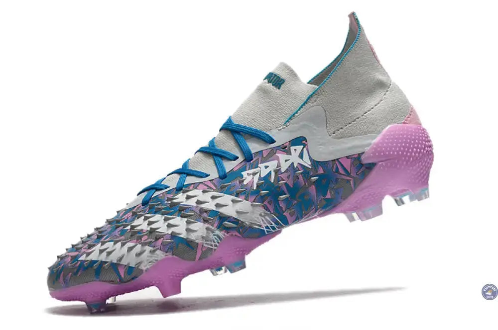 Predator Freak .1 FG - Bleu/Rose/Gris