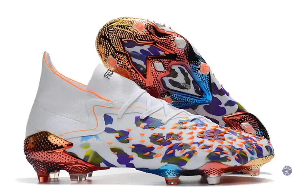 Predator Freak .1 Vegan FG Paul Pogba X Stella McCartney - Blanc/Noir/Orange ÉDITION LIMITÉE