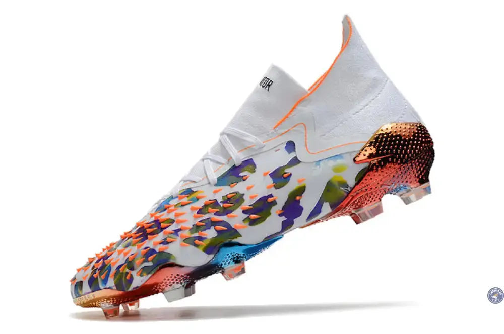 Predator Freak .1 Vegan FG Paul Pogba X Stella McCartney - Blanc/Noir/Orange ÉDITION LIMITÉE