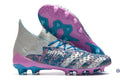 Predator Freak Lacets FG - Gris/Rose/Bleu