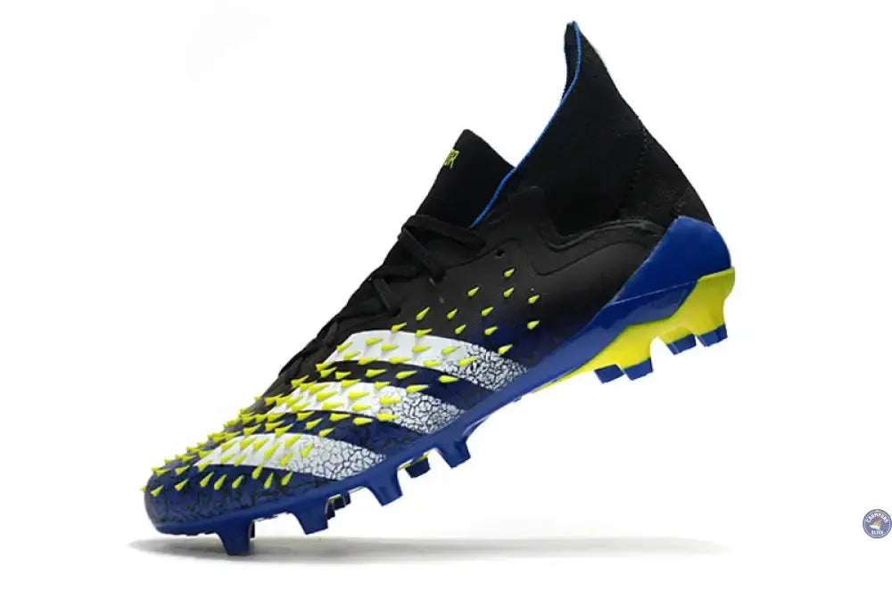 Predator Freak Lacets FG Superlative - Noir/Blanc/Jaune