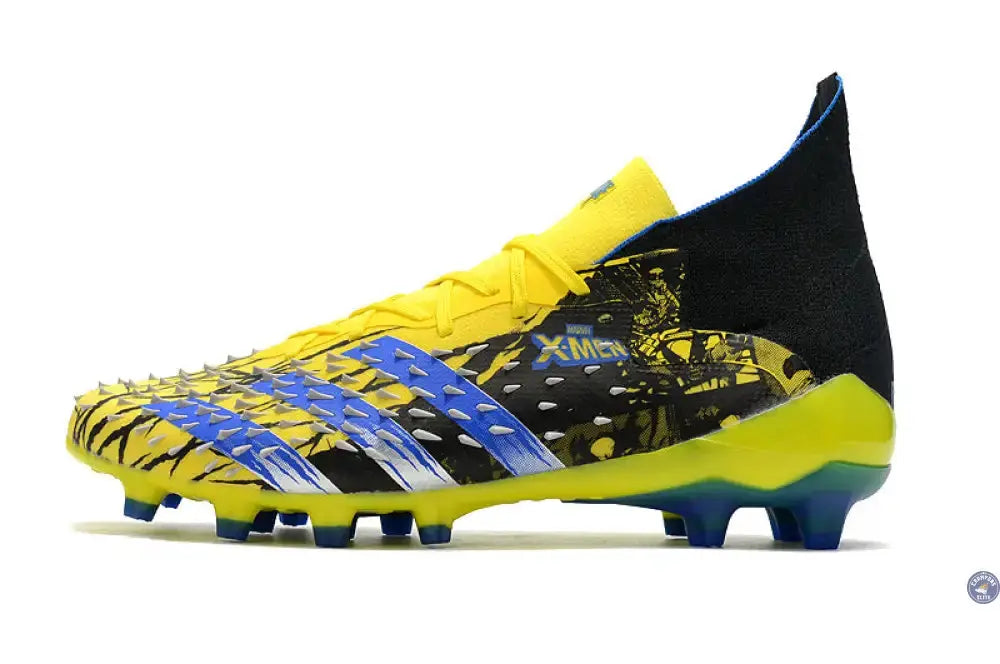 Predator Freak Lacets FG X-Men Wolverine - Jaune/Bleu/Noir ÉDITION LIMITÉE