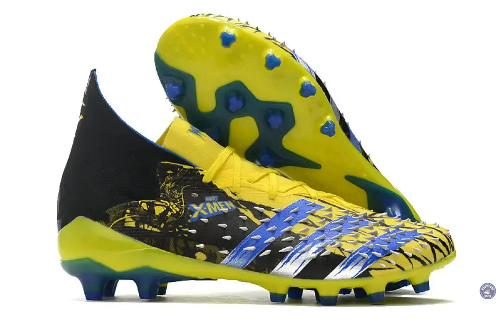 Predator Freak Lacets FG X-Men Wolverine - Jaune/Bleu/Noir ÉDITION LIMITÉE