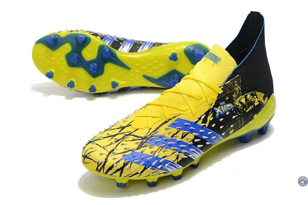 Predator Freak Lacets FG X-Men Wolverine - Jaune/Bleu/Noir ÉDITION LIMITÉE