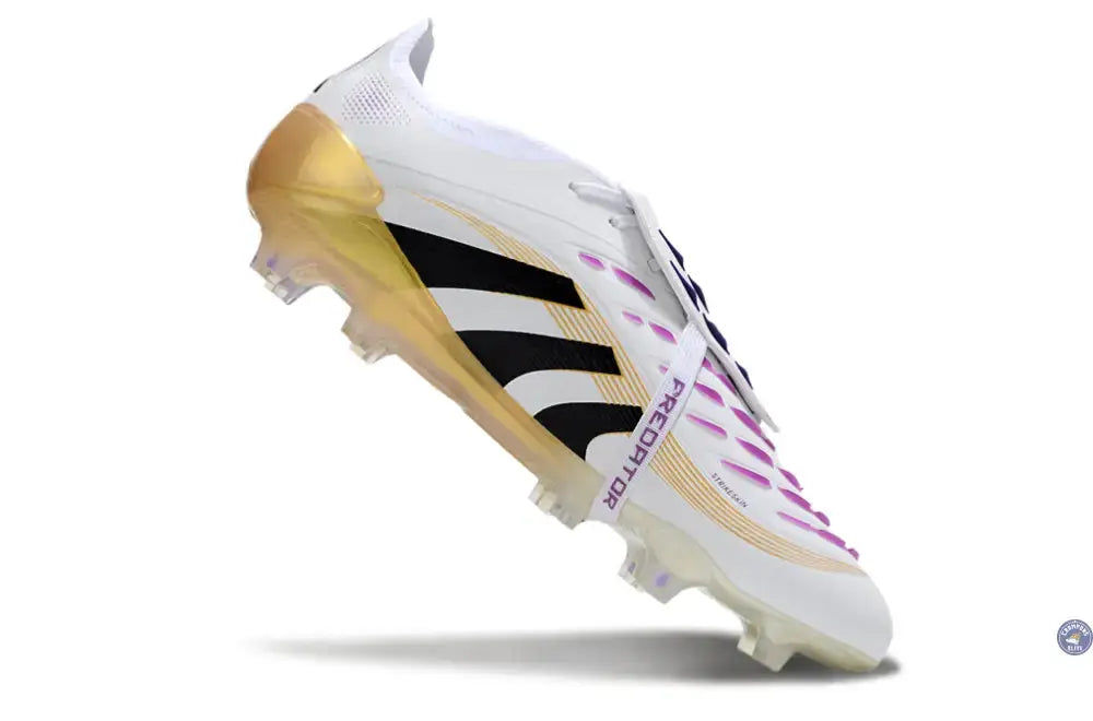 Predator League Fold-over Tongue FG Road to Glory - Blanc/Noir/Doré