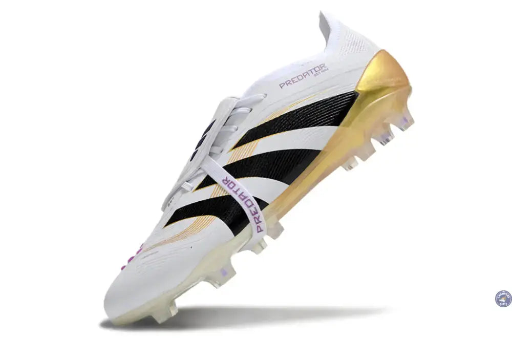 Predator League Fold-over Tongue FG Road to Glory - Blanc/Noir/Doré