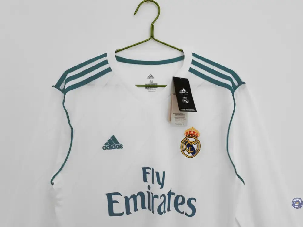Real Madrid 2017/18 Domicile à manches longues