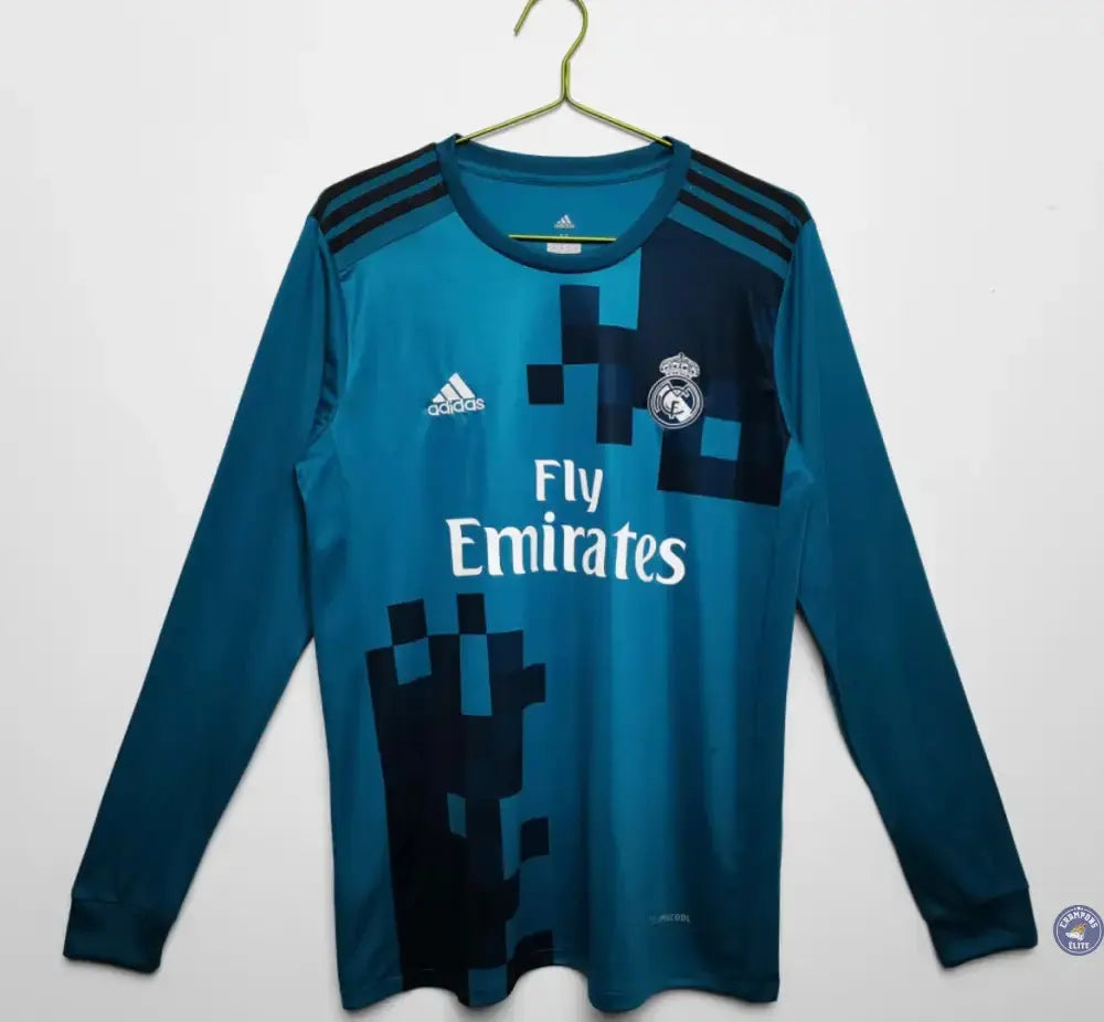 Real Madrid 2017/18 Extérieur à manches longues