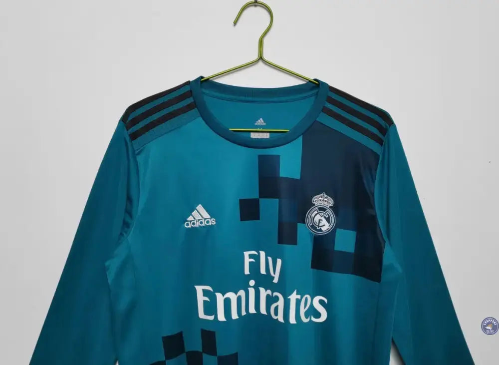 Real Madrid 2017/18 Extérieur à manches longues