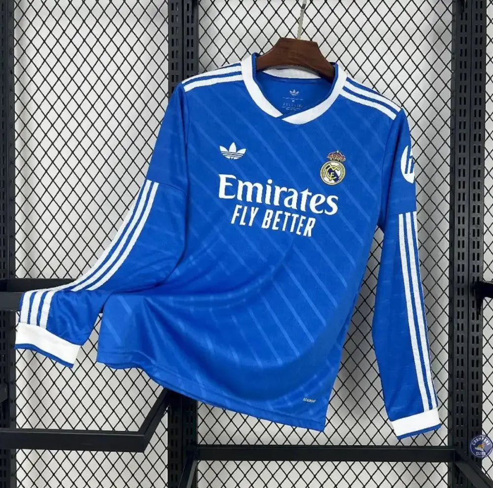 Real Madrid 2025/26 Third à manches longues
