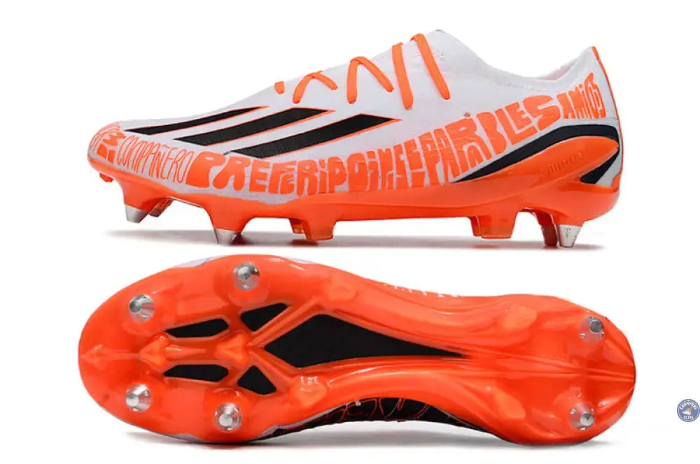Speedportal Messi .1 SG Balon te Adoro - Blanc/Noir/Rouge