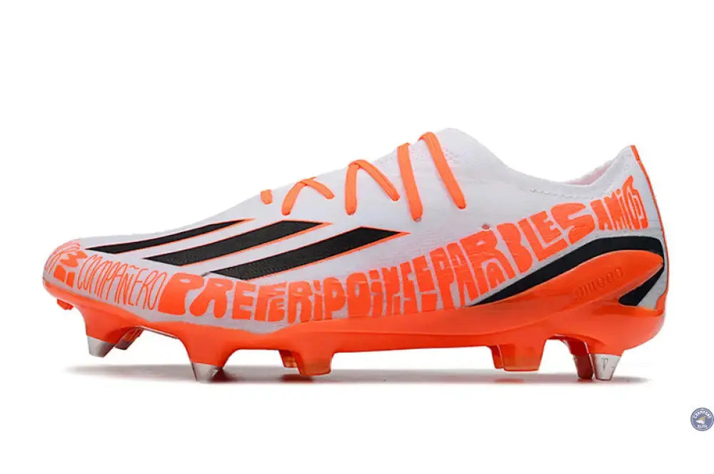 Speedportal Messi .1 SG Balon te Adoro - Blanc/Noir/Rouge