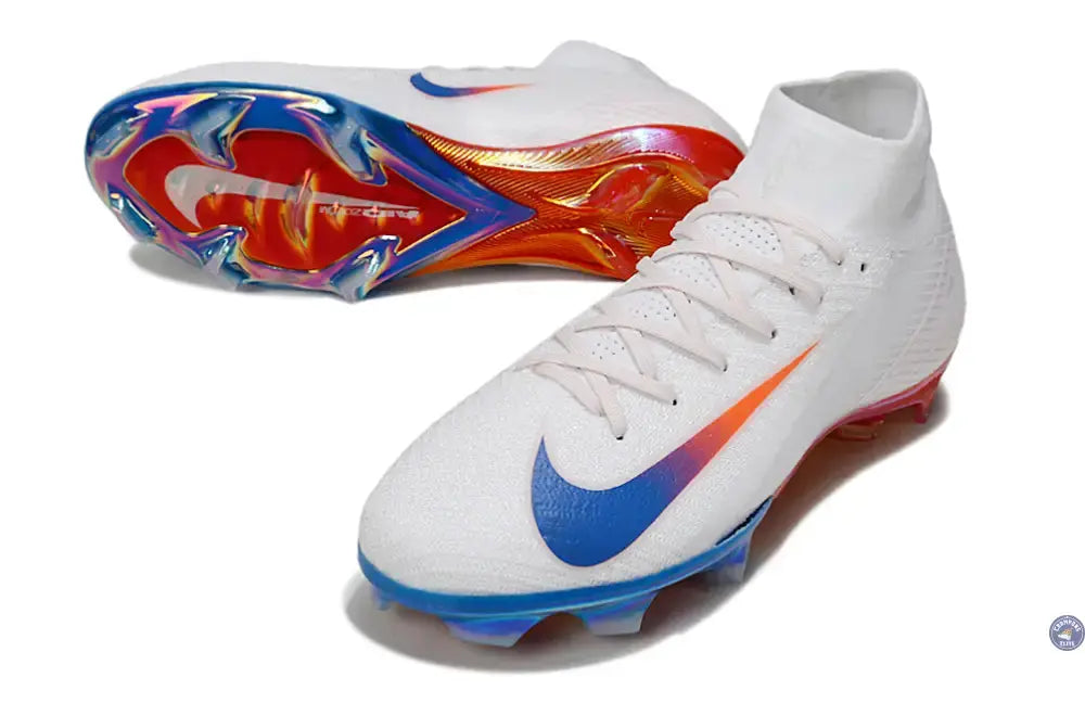 Superfly 10 Nike By You  FG - Blanc/Bleu/Rouge
