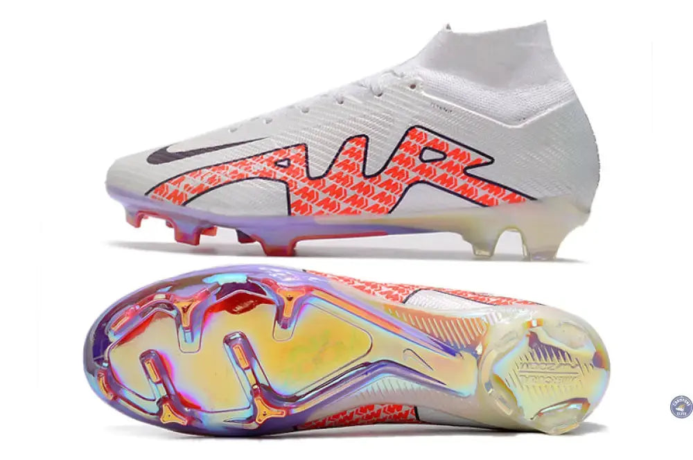 Superfly 9 Elite FG 'Disruption Pack' Blanc/Rouge/Blanc ÉDITION LIMITÉE