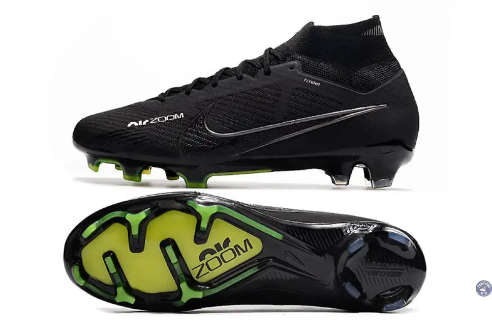 Superfly 9 Elite FG Full Black/Noir