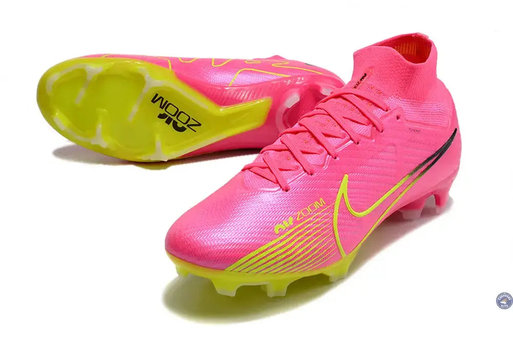 Superfly 9 Elite FG Luminous - Rose/Jaune Fluo