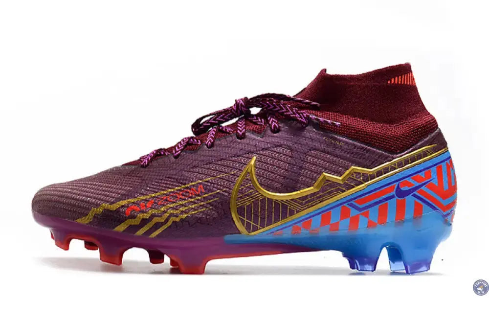 Superfly 9 Elite FG Mbappé Personal Edition - Bordeaux/Doré