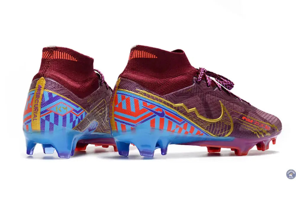 Superfly 9 Elite FG Mbappé Personal Edition - Bordeaux/Doré