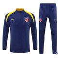 Survêtement d'entraînement demi-zip - Atlético Madrid 2025/2026 - Bleu Marine/Jaune