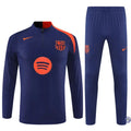 Survêtement d'entraînement demi-zip - Barcelone 2025/2026 - Bleu/Orange